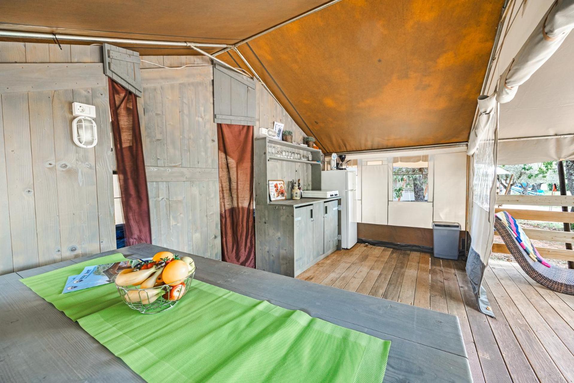 Easyatent Fkk Safari Tent Solaris Naturist - Clothes Free Poreč Chambre photo