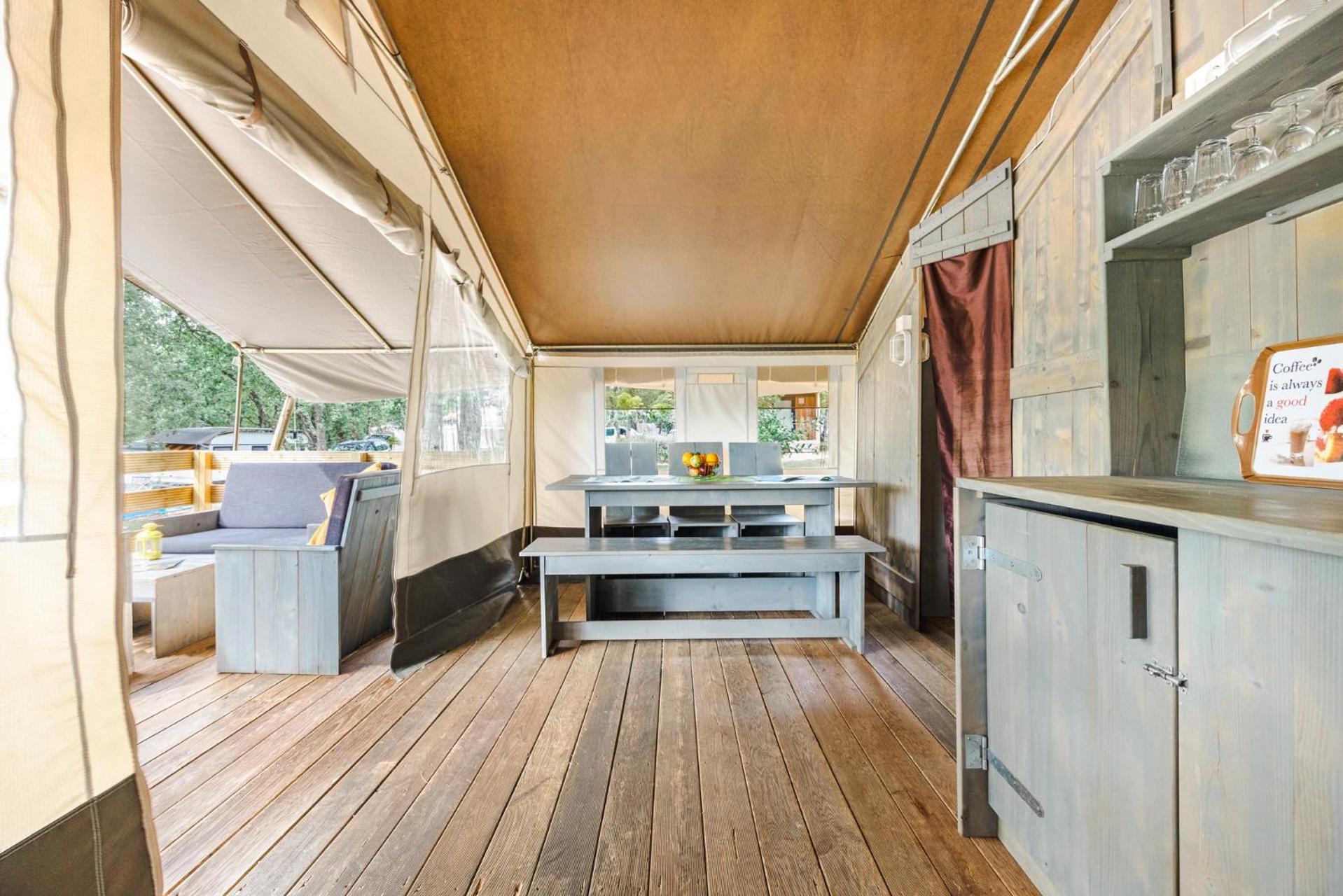 Easyatent Fkk Safari Tent Solaris Naturist - Clothes Free Poreč Chambre photo